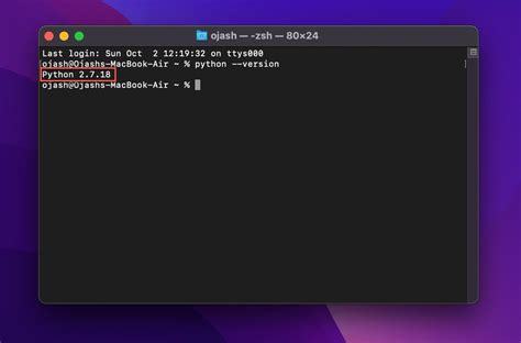 how to run python code in terminal macos