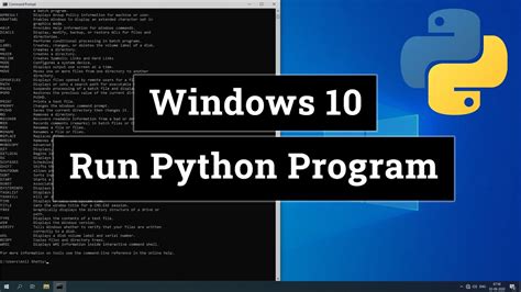 how to run python code in windows 10