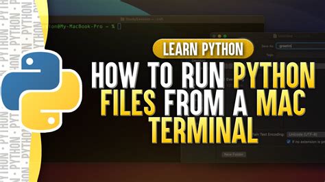 how to run python file in terminal macbook