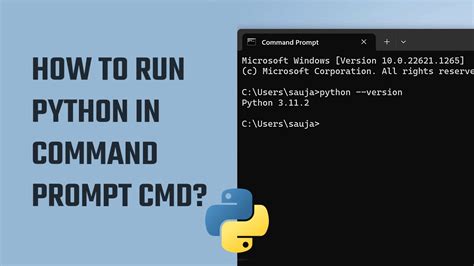 how to run python program from command line