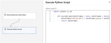 how to run python script in azure machine learning studio