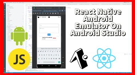 how to run react native application in android studio