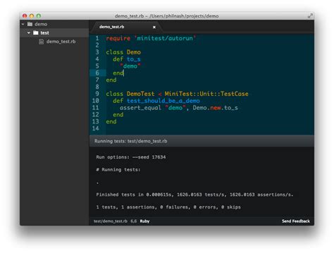 How To Run Ruby Code In Atom