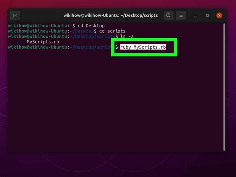 How To Run Ruby Script From Command Line Mac