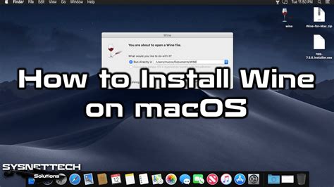 how to run setup exe in mac