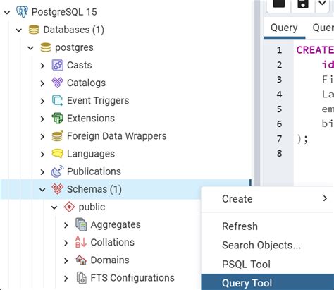 how to run sql query in postgresql