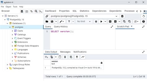 how to run sql script in postgresql in windows