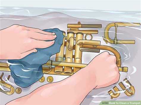 how to sanitize trumpet