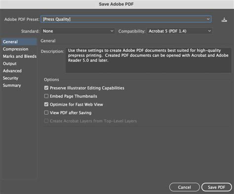 How To Save A File As Pdf In Illustrator