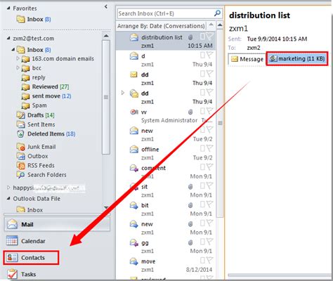 how to save a group distribution list in outlook