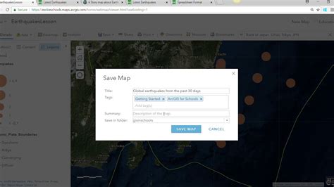 how to save a map in arcgis online