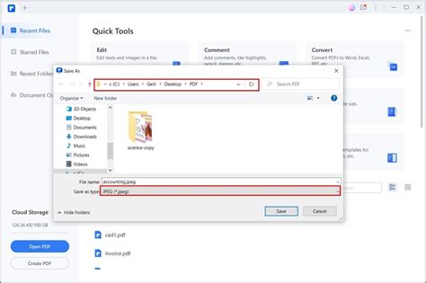 How To Save A Pdf File As A Jpeg On Pc