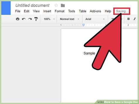 how to save a shared document in google docs
