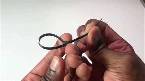 How To Save A Zip Tie