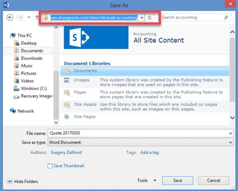 how to save an excel file as a pdf in sharepoint