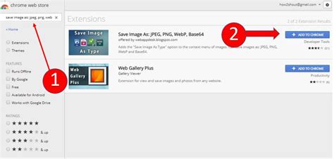 how to save an image from google as a jpeg