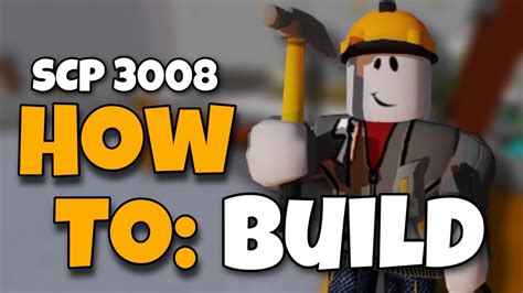 how to save builds in scp 3008 roblox glitch