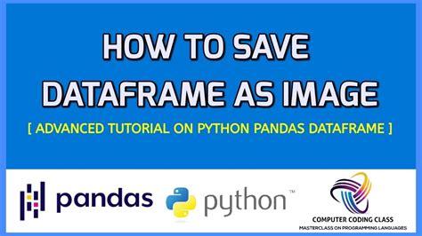 how to save data in dataframe in python