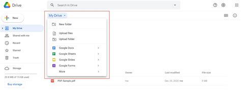 how to save documents on google drive