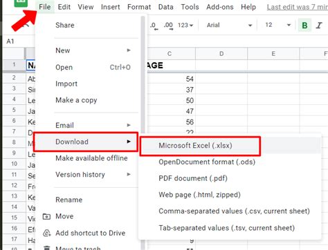 how to save excel as a google doc