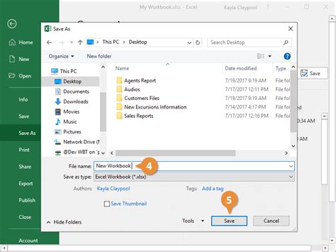 how to save excel files on ipad