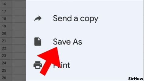 how to save file on google sheets