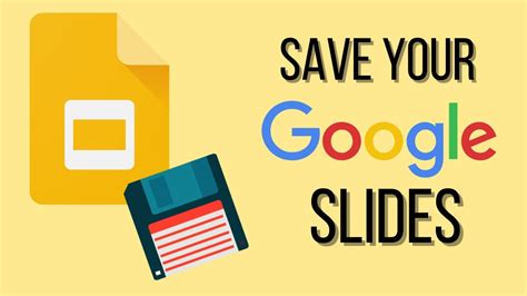 how to save file on google slides