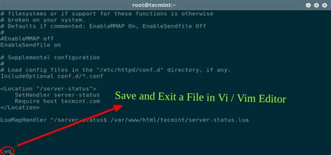 How To Save File Vi Editor In Linux