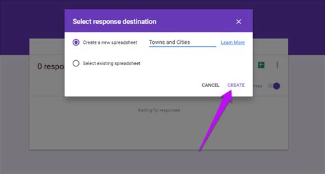 how to save google form answers