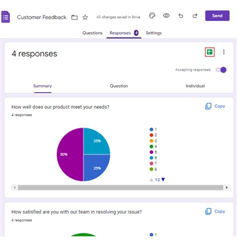 how to save google form as excel