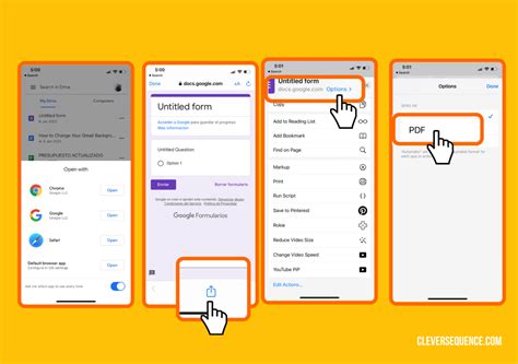 how to save google form in mobile