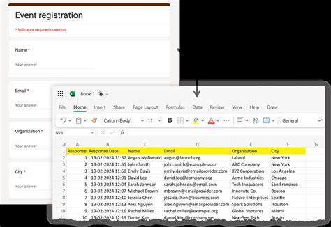 how to save google form responses in excel