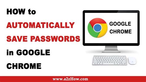 how to save google passwords in chrome