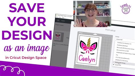How To Save Image From Cricut Design Space To Computer