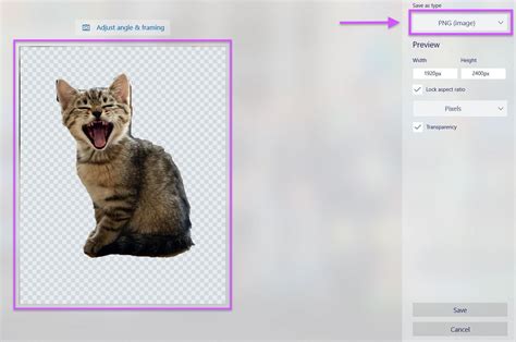 How To Save Image Transparent Background Paint