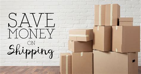 how to save money on shipping