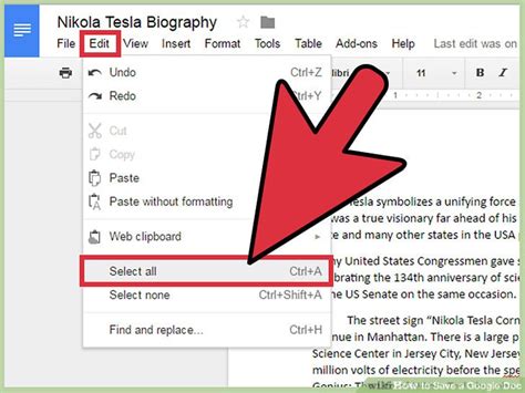 how to save on google.docs