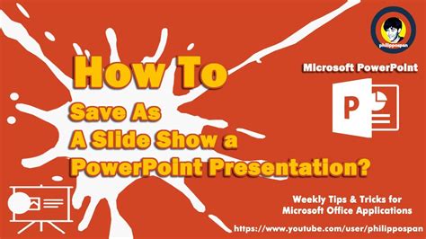 How To Save Slide Show In Powerpoint