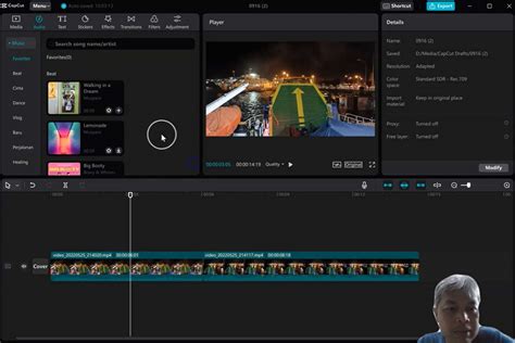 how to save template in capcut