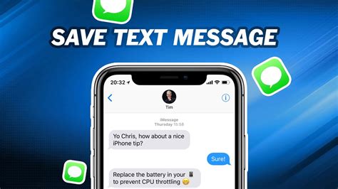 how to save text messages from iphone to pc