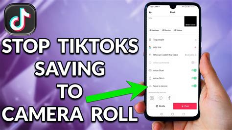How To Save A TikTok To Camera Roll? YouTube