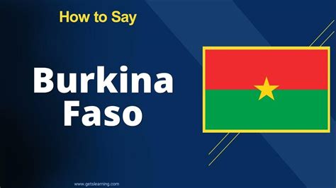 how to say burkina faso