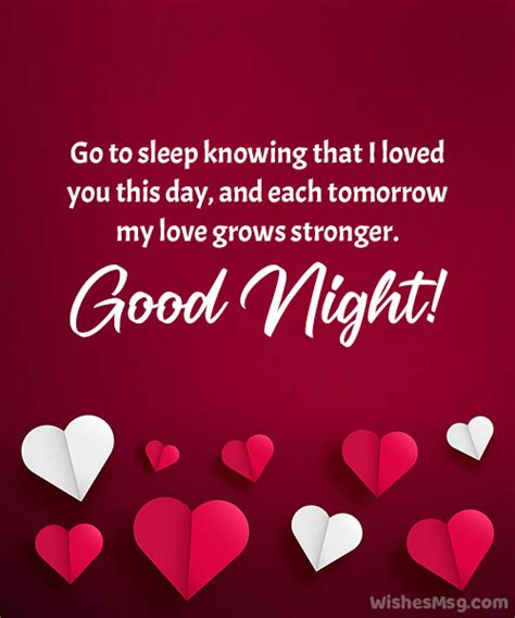 how to say good night to your sick girlfriend