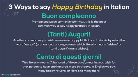 how to say happy in italy