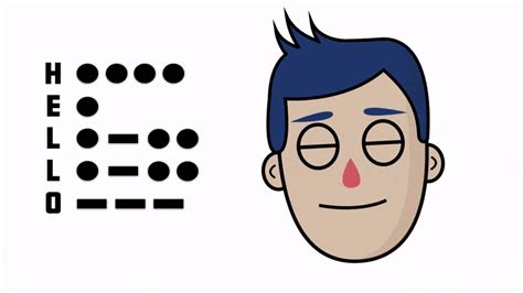 how to say hello in morse code dots