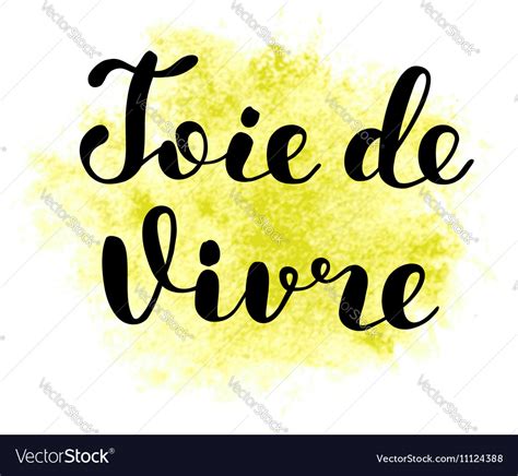 how to say joie de vivre in french