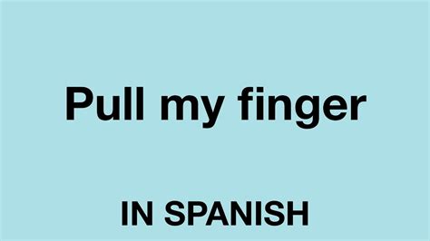 How To Say Pull The Cord In Spanish