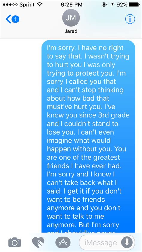 how to say sorry to bf in text