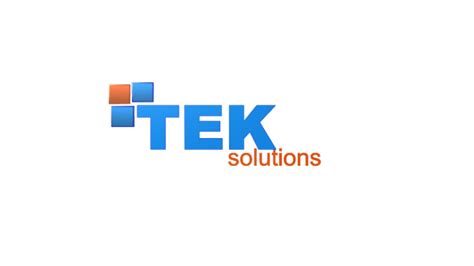 how to say tek solutions