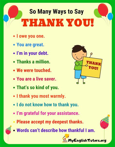 how to say thank you for thanking me